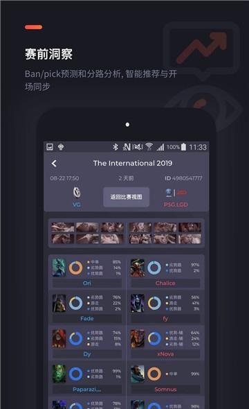 DotaMind(dota赛事分析预测)截图