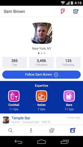 四方Foursquare截图