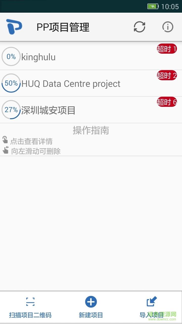 PP项目管理截图