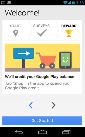 Google Opinion Rewards