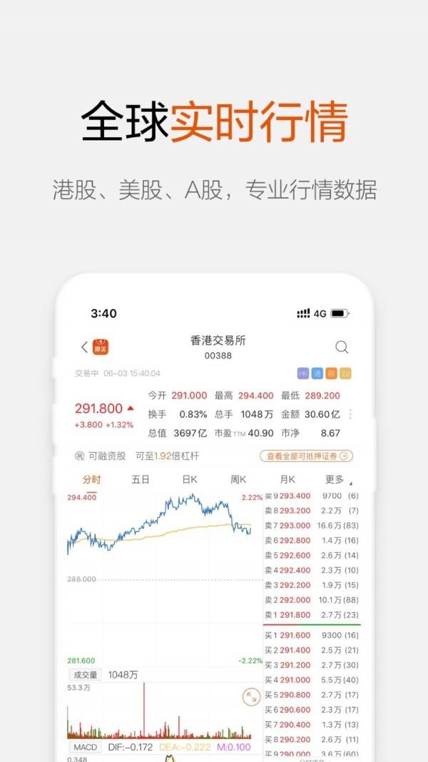 东财国际证券截图