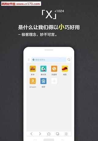 X浏览器精简版截图