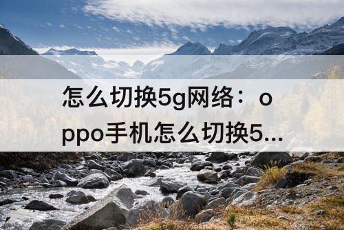 怎么切换5g网络：oppo手机怎么切换5g网络代码