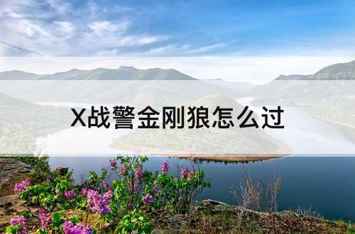 X战警金刚狼怎么过