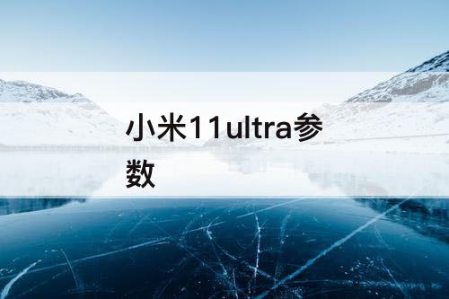 小米11ultra参数