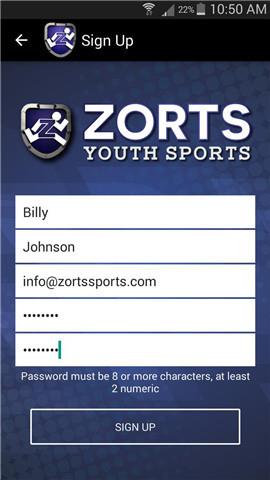 Zorts Sports安卓版截图