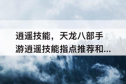 逍遥技能，天龙八部手游逍遥技能指点推荐和连招