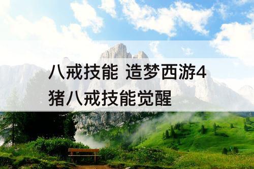 八戒技能 造梦西游4猪八戒技能觉醒