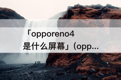 「opporeno4是什么屏幕」(opporeno4是什么屏幕材质)