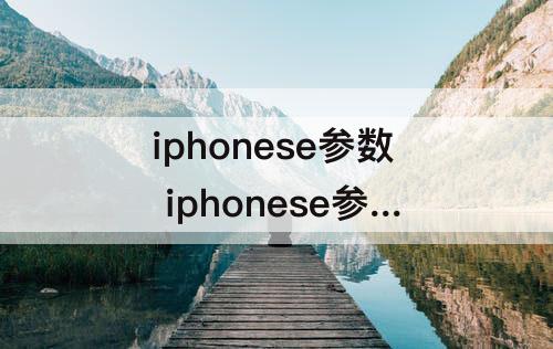 iphonese参数 iphonese参数配置