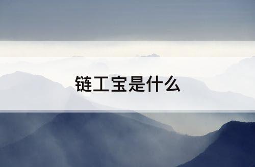 链工宝是什么
