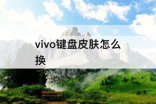 vivo键盘皮肤怎么换