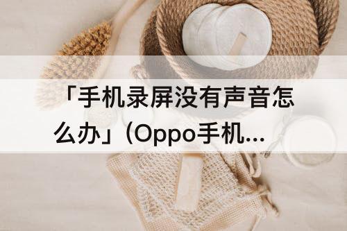 「手机录屏没有声音怎么办」(Oppo手机录屏没有声音怎么办)