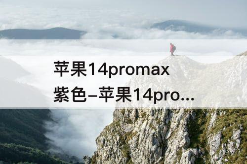 苹果14promax紫色-苹果14promax紫色边框掉漆
