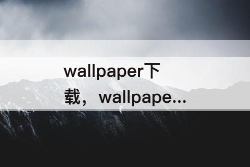 wallpaper下载，wallpaper下载记录