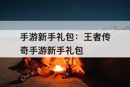 手游新手礼包：王者传奇手游新手礼包