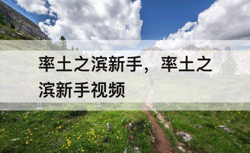 率土之滨新手，率土之滨新手视频