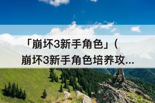 「崩坏3新手角色」(崩坏3新手角色培养攻略)