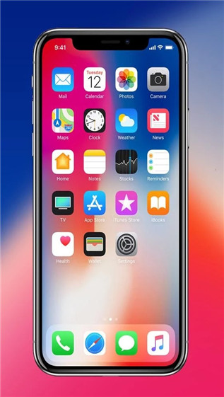 iphonex锁屏截图