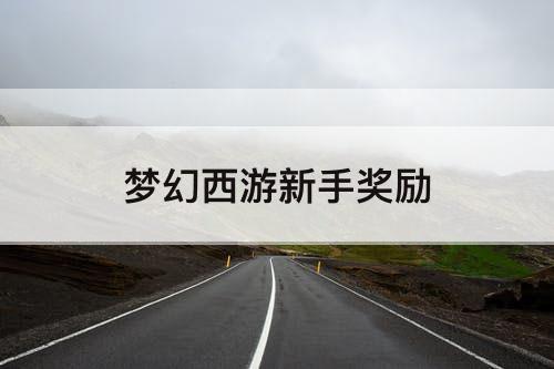 梦幻西游新手奖励