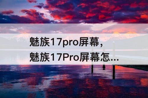 魅族17pro屏幕，魅族17Pro屏幕怎么样