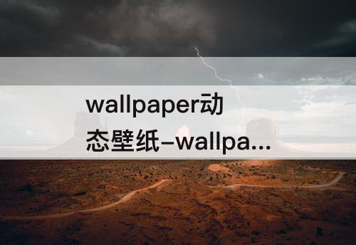 wallpaper动态壁纸-wallpaper动态壁纸转视频