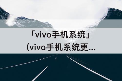 「vivo手机系统」(vivo手机系统更新好吗)