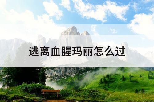 逃离血腥玛丽怎么过