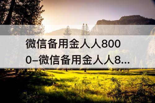 微信备用金人人8000-微信备用金人人8000元寻地推和网推团队