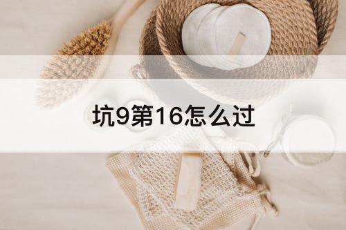 坑9第16怎么过