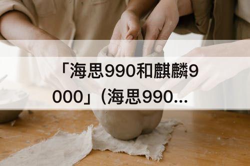 「海思990和麒麟9000」(海思990和麒麟9000e)