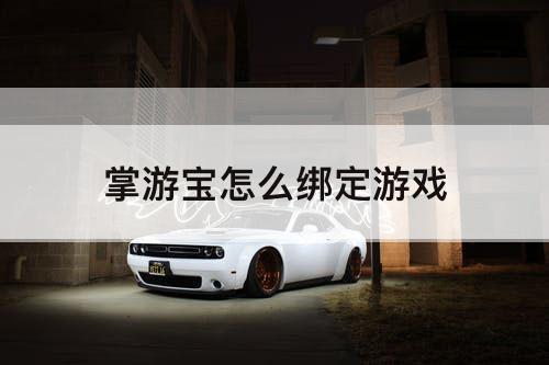 掌游宝怎么绑定游戏