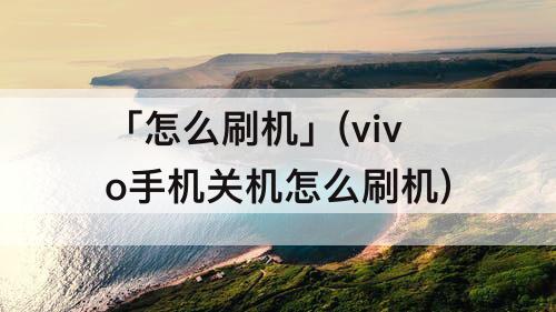 「怎么刷机」(vivo手机关机怎么刷机)