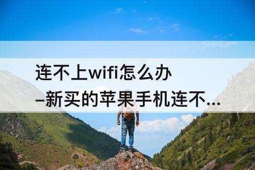 连不上wifi怎么办-新买的苹果手机连不上wifi怎么办