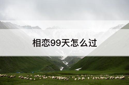 相恋99天怎么过
