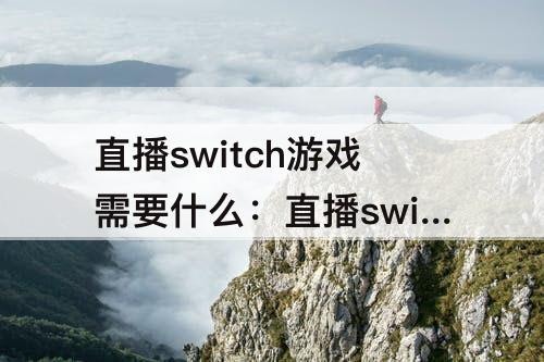 直播switch游戏需要什么：直播switch游戏需要什么价位的笔记本