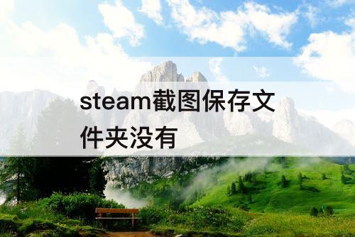 steam截图保存文件夹没有