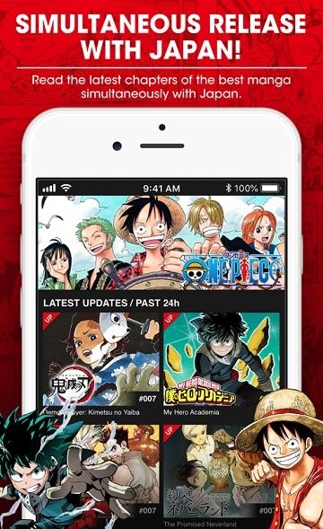 MANGA Plus(JUMP周刊)截图