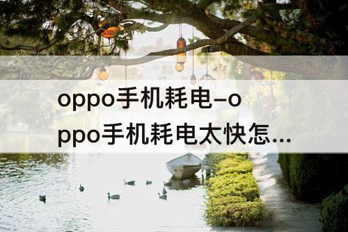 oppo手机耗电-oppo手机耗电太快怎么解决