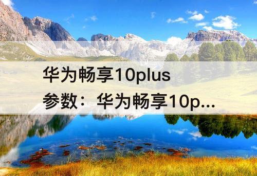 华为畅享10plus参数：华为畅享10plus参数配置自己怎么样