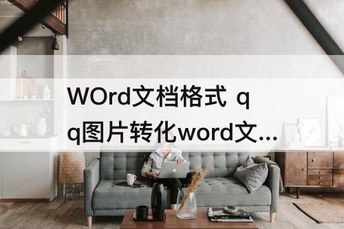 WOrd文档格式 qq图片转化word文档格式