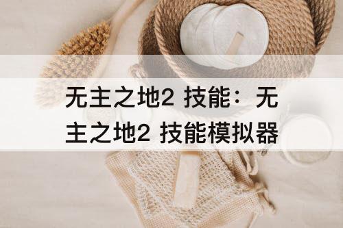 无主之地2 技能：无主之地2 技能模拟器
