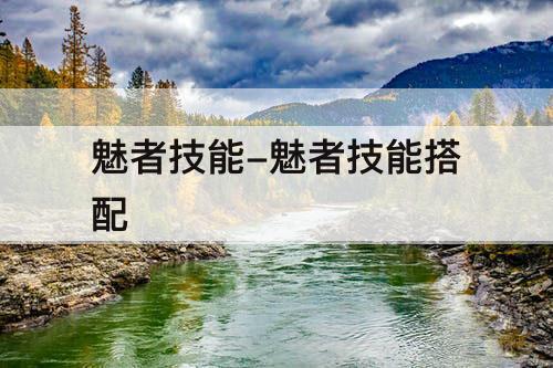 魅者技能-魅者技能搭配