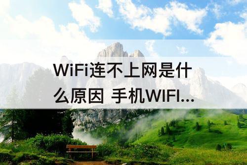 WiFi连不上网是什么原因 手机WIFI连不上网是什么原因