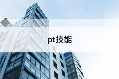 pt技能
