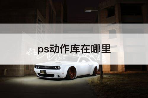 ps动作库在哪里