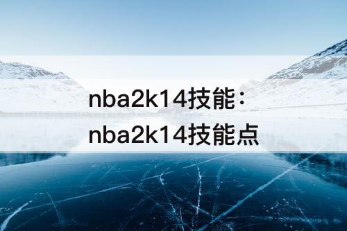 nba2k14技能：nba2k14技能点