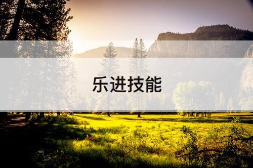 乐进技能