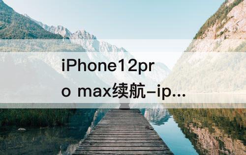 iPhone12pro max续航-iphone12pro Max续航差怎么办