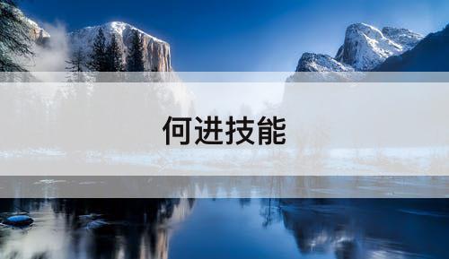 何进技能